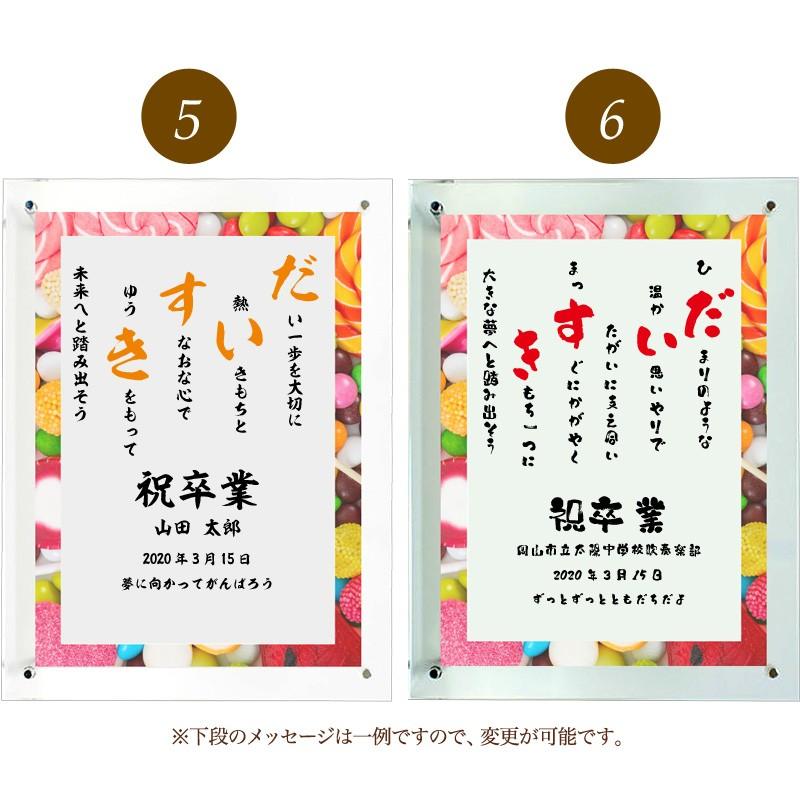 だいすき ポエム スウィーツ 詩 名入れ クリアフレーム 縦 額 額縁 デザイン プレゼント お祝い 結婚祝い 出産祝い 家族 還暦 米寿 Spoem Cl4 03 D 名入れプレゼント ドットボーダー 通販 Yahoo ショッピング
