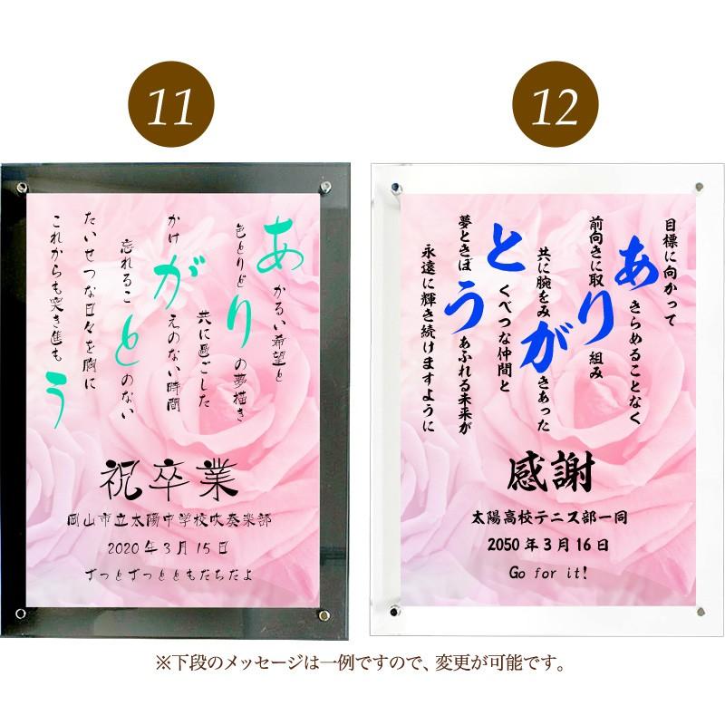 ありがとう ポエム バラ Type1 詩 名入れ クリアフレーム 縦 額 額縁 デザイン プレゼント お祝い 結婚祝い 出産祝い 家族 還暦 米寿 Spoem Cl4 04 A 名入れプレゼント ドットボーダー 通販 Yahoo ショッピング