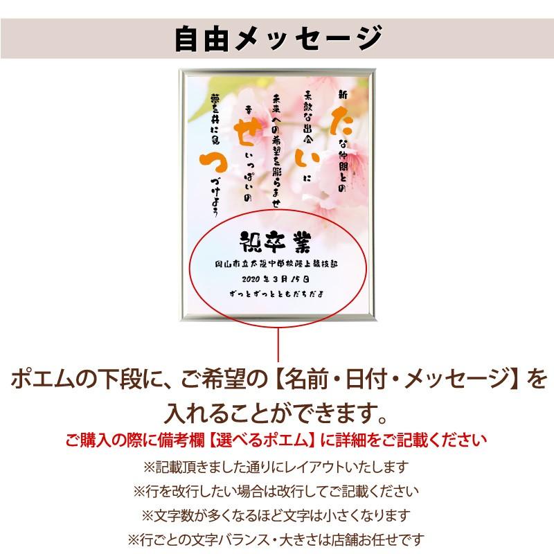 たいせつ ポエム 桜 詩 名入れ エアリィ 軽量フレーム 縦 額 額縁 デザイン プレゼント お祝い 結婚祝い 出産祝い 家族 還暦 米寿 Spoem Ea 07 T 名入れプレゼント ドットボーダー 通販 Yahoo ショッピング