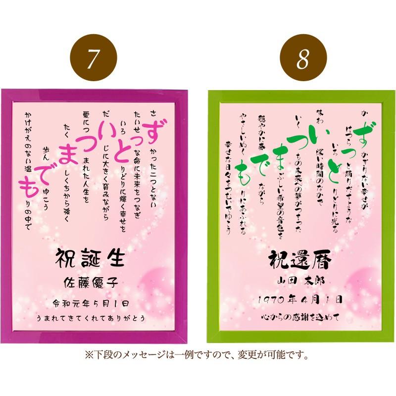 ずっといつまでも ポエム キラキラハート 詩 名入れ ケイティ 縦 額 額縁 デザイン プレゼント お祝い 結婚祝い 出産祝い 家族 還暦 米寿 Spoem Keia 02 Z 名入れプレゼント ドットボーダー 通販 Yahoo ショッピング
