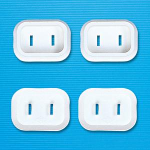 サンワサプライ　プラグ安全カバー　製品サイズ：Ｗ３２．５×Ｄ８．９×Ｈ２２．５ｍｍ | SANWA SUPPLY