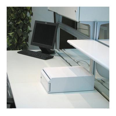 ぶんぶく　機密書類回収ボックス　卓上タイプ　（ネオホワイト） |  | 01