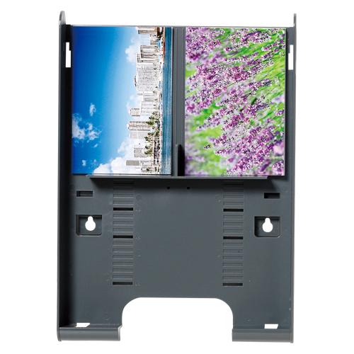 エヌケイ　メーカー直送品　パンフレットスタンド　ＤＰシリーズ　８段タイプ　規格：Ａ４判２列８段 |  | 01