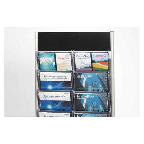 エヌケイ　メーカー直送品　パンフレットスタンド　ＤＰシリーズ　８段タイプ　規格：Ａ４判２列８段 |  | 03