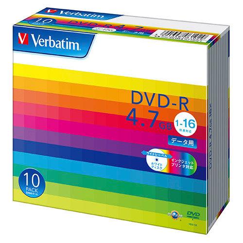 三菱ケミカルメディア　ＰＣ　ＤＡＴＡ用　ＤＶＤ−Ｒ　１回記録タイプ　１−１６倍速対応 |  | 01