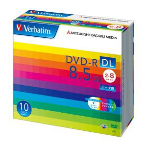 三菱ケミカルメディア　ＰＣ　ＤＡＴＡ用　ＤＶＤ−Ｒ　ＤＬ〈２層式〉２−８倍速対応 | 