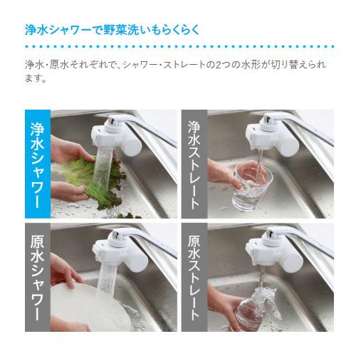 タカギ 蛇口直結型浄水器 mini Neo ブラック : どっとカエールプラス