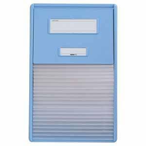 リヒトラブ カードインデックス A4 21ポケット（ブルー）