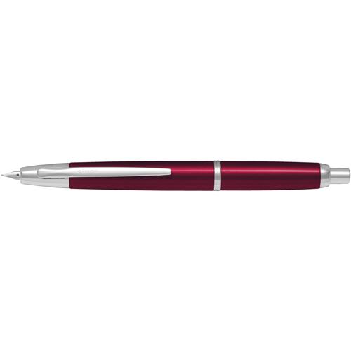 キャップレス デシモ レッド M (中字) PILOT PILOT（パイロット） 万年筆 キャップレスデシモ M 中字 : どっと