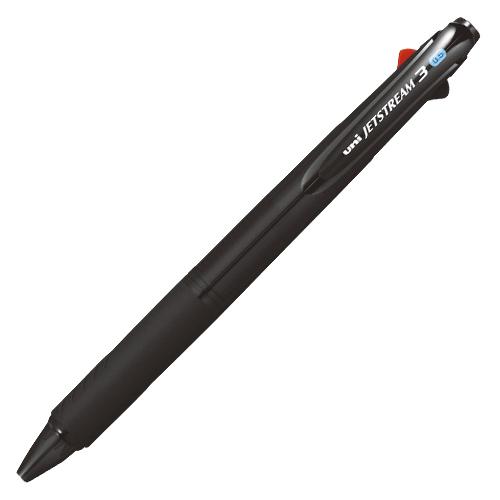 三菱鉛筆　ジェットストリーム　３色ボールペン０．５（黒・赤・青）（本体色：透明ブラック）｜dotkae-ru02