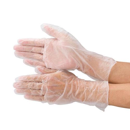 ブラストン　プラスチック手袋　プラスチックグローブ　ＰＶＣ手袋　１００枚入り　１０袋　Ｓ　製造　工場　医療　大量　まとめ買い