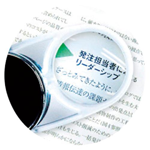 ●共栄プラスチック　ＬＥＤスウィングルーペ（ベージュ） |  | 01