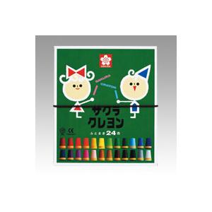 サクラクレパス　クレヨン　小学生　工作　図工　くれよん　イラスト　２４色 | サクラクレパス