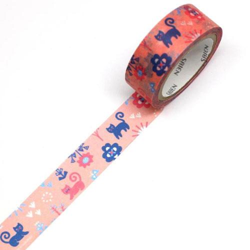 カミイソ 彩宴 SAIEN マスキングテープ マステ ohisama 15mm : どっと