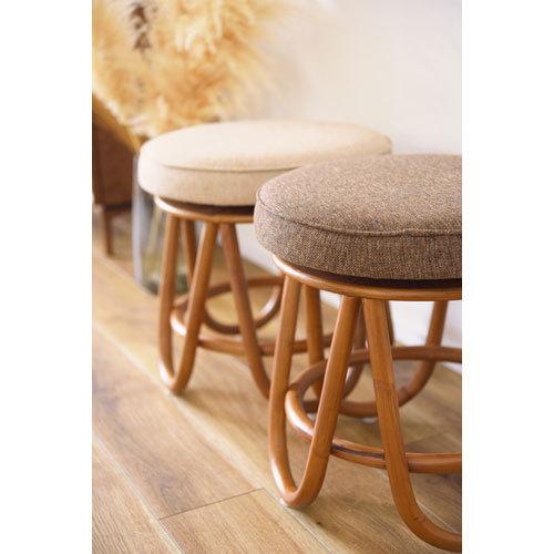 東谷 モリー 回転スツール NS-538BR（ブラウン） : どっとカエール