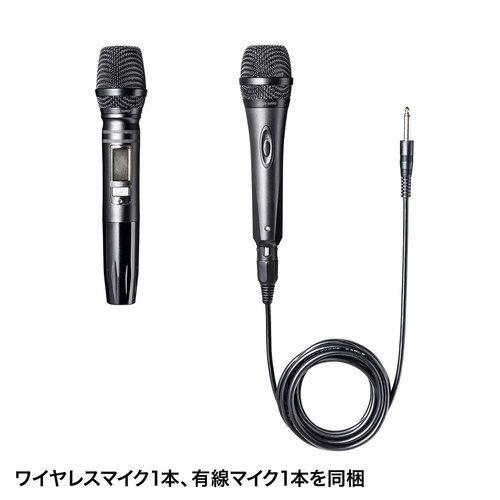 SANWA SUPPLY（サンワサプライ） 直送 ワイヤレスマイク付き拡声器