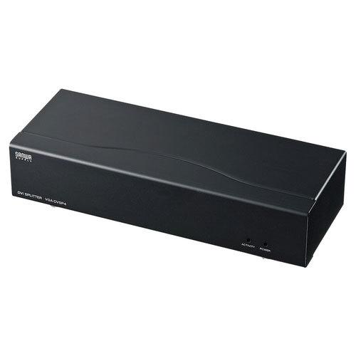 サンワサプライ　直送　ＤＶＩディスプレイ分配器　フルＨＤ対応　４分配用