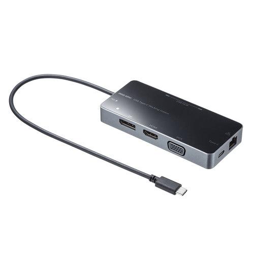 サンワサプライ　直送　ＵＳＢ　Ｔｙｐｅ−Ｃドッキングステーション（ブラック）