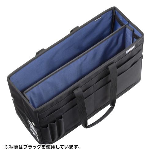 サンワサプライ　直送　ミーティングバッグ　ＢＡＧ−ＴＷ７ＧＹ（グレー）｜dotkae-ru02｜03