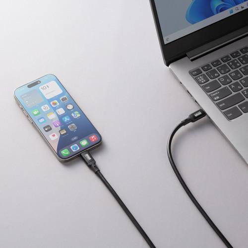 サンワサプライ 直送 USB5Gbps Type-Cケーブル(PD75W・DP Altモード