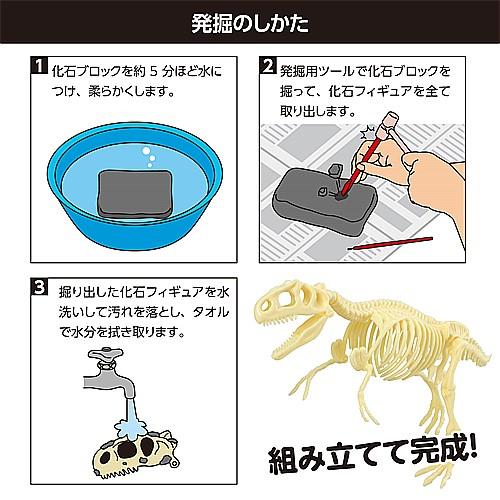 アーテック 化石発掘キット ティラノサウルス 恐竜 実験 発掘 室内遊び