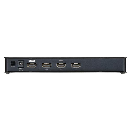 サンワサプライ　４Ｋ・ＨＤＲ・ＨＤＣＰ２．２対応ＨＤＭＩ切替器（４入力・１出力）　ＳＷ−ＨＤＲ４１Ｈ