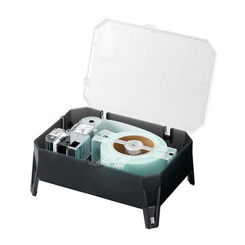 キングジム テプラ PROテープカートリッジ EXロングテープカートリッジ 幅:50mm（白テープ／黒文字）