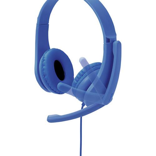 エレコム　こども専用ヘッドセット　回転式マイクアーム付き　４極　ブルー（ブルー）｜dotkae-ru02｜04