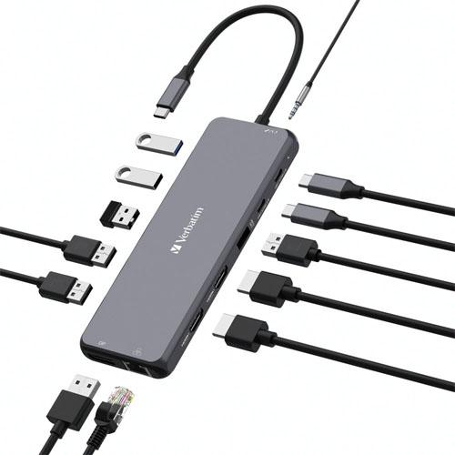 バーベイタム PD急速充電対応 USB Type-Cハブ : どっとカエールプラス