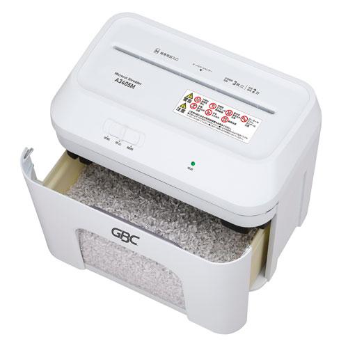 ●アコ・ブランズ　マイクロカットシュレッダー コンパクト マイクロカット対応 卓上タイプ　GSHA3405M-2W_2
