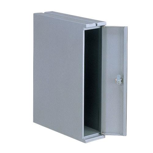 ぶんぶく　機密書類回収ボックス　デスクサイドタイプ　（シルバーメタリック） |  | 01