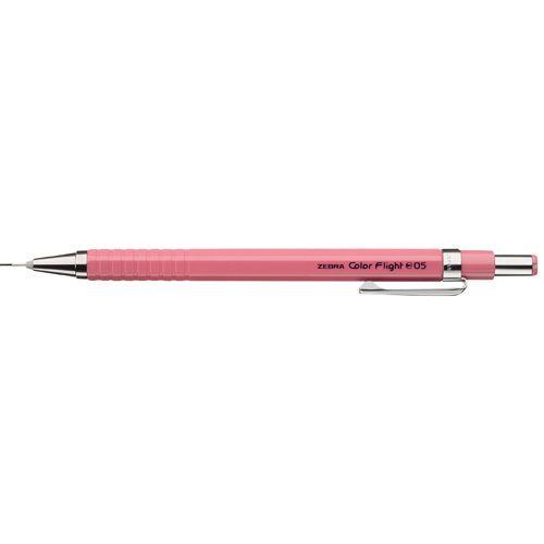 ゼブラ カラーフライト 0．5mm（コーラルピンク） : どっと