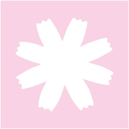 呉竹 キュアパンチ ミディアム クラフトパンチ コスモス（コスモス