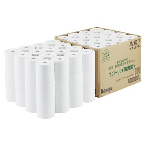 ●春日製紙工業　無包装コア・ユース　トイレロール４８入り | 