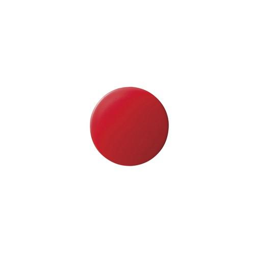 お気にいるクラウン　カラーマグタッチ　再生ＡＢＳ製　丸形　径２０×厚７ｍｍ（赤）