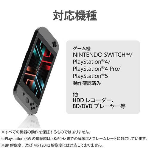 エレコム　直送　ＨＤＭＩ　切替器　ＵＳＢ　Ｔｙｐｅ−Ｃ×１入力　タイプＡ×４入力　１出力_6