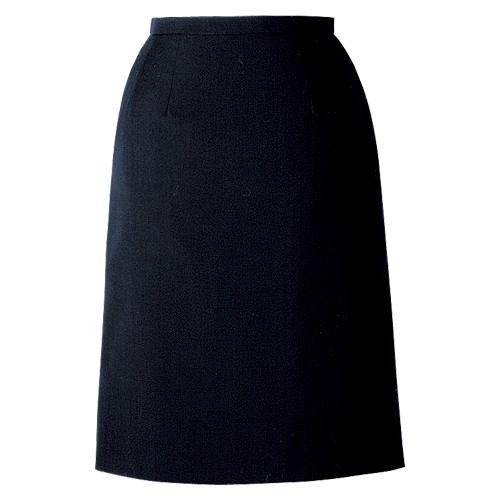 カンセン　オフィスウェア　プリーツスカート　サイズ：７号　胸囲６１ｃｍ，ヒップ９２ｃｍ，ベルト下前丈５３．５ｃｍ（ネイビー）