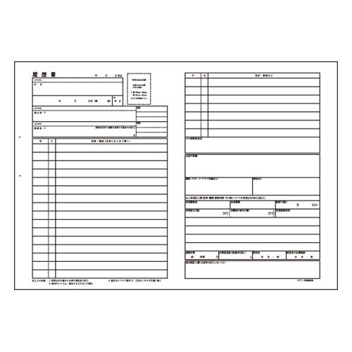 日本ノート 転職者用履歴書用紙 規格 ａ４判 どっとカエール 通販 Paypayモール