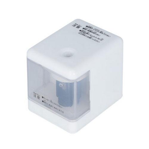 サンスター文具 電池式小型えんぴつ削り器nomamo ノマモ（ホワイト