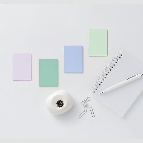 スリーエム ポスト イット 強粘着ノート マルチカラー２ 心を落ち着かせる色 ライラック アクア ネプチューンブルー アップルグリーン どっとカエール 通販 Paypayモール