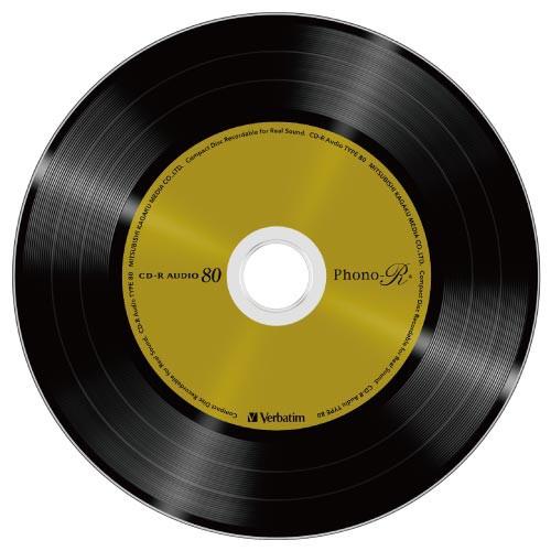三菱ケミカルメディア 音楽用CD−R（ブルー，グリーン，レッド