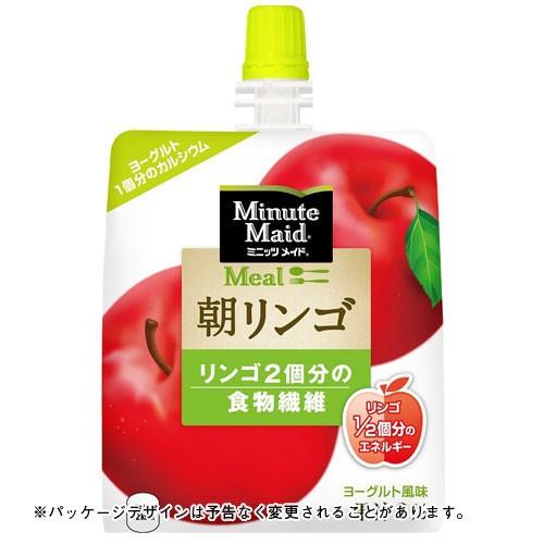 コカ・コーラ　ミニッツメイド　朝リンゴ　パウチ　１８０ｇ｜dotkae-ru