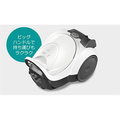 三菱電機 紙パック式掃除機 Be-K(ビケイ)（シャイニーホワイト