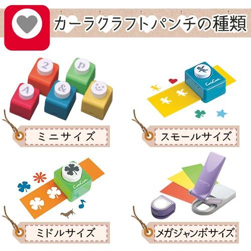 カーラクラフト アルファベット＆数字セット クラフトパンチ バラ売り)クラフトパンチ アルファベット・数字 全40種類
