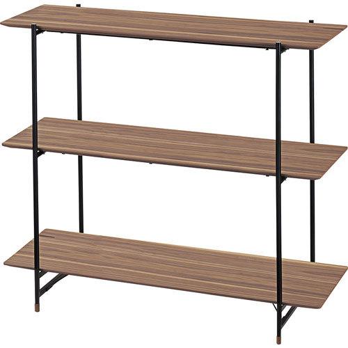 3段 棚 木製 ルカ シェルフ 天板 大きめ おしゃれ JPB-101 N01 東谷