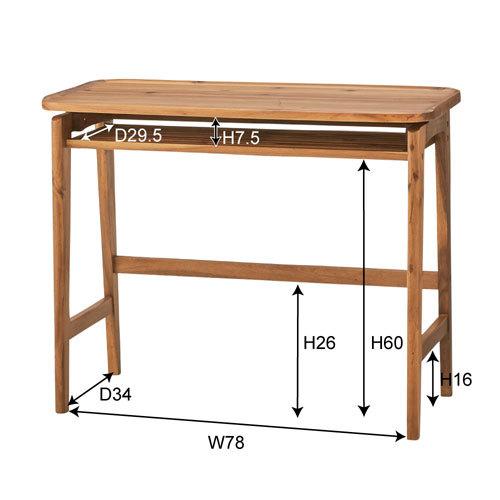 東谷　デスク　机　木製　ＮＥＴ−７２５｜dotkae-ru｜03