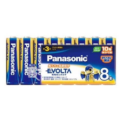 ●パナソニック　ＥＶＯＬＴＡアルカリ乾電池　形式：単３形（１．５Ｖ） | 