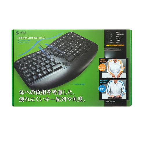 サンワサプライ 直送 エルゴノミクスキーボード トラックボール サンワサプライ 直送 エルゴノミクスキーボード トラックボール