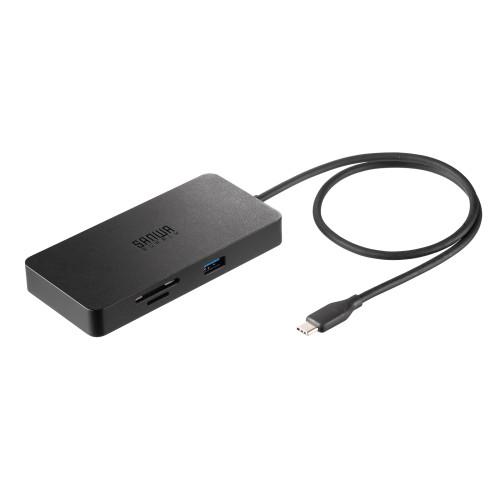 サンワサプライ USB Type-Cドッキングステーション サンワサプライ USB Type-Cドッキングステーション(HDMI×2画面出力対応
