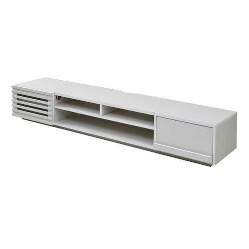 ＪＫプラン　テレビボード ローボード 50インチ 大型テレビ台 テレビラック 収納 配線収納（ホワイト）